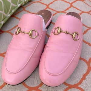 Gucci Princeton cute loafers 38 pink